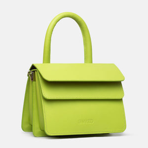 Big boy bag in Lime Green