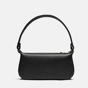 Snaked Coco Bag in Black Saffiano